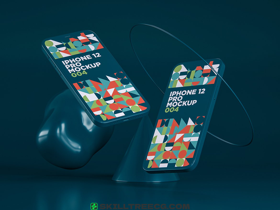 图片[2]-iPhone 12 Pro Mockup 004（236491）-技能树